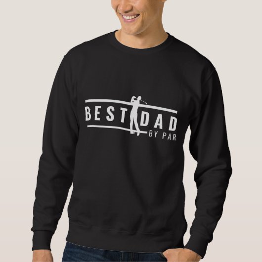 Beste vader van Par Funny Gift voor Golf Lovers Trui (Voorkant)