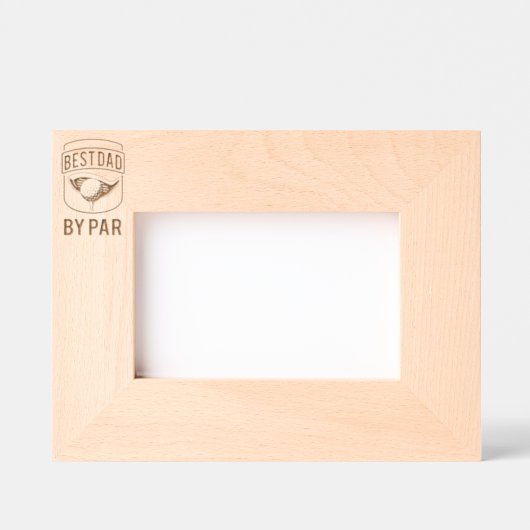 Beste vader van Par Golf Gegraveerde Lijstjes (Voorkant)