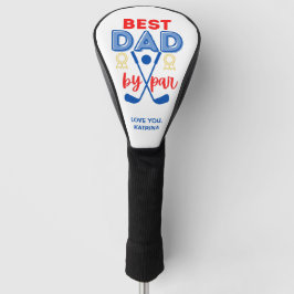 Beste vader van Par Golf Head Hoesje Golfheadcover