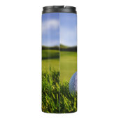 Beste vader van Par Golf Lover Vaderdag Thermosbeker (Achterkant)