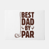 Beste vader van Par Golf papa Deurmat (Voorkant)
