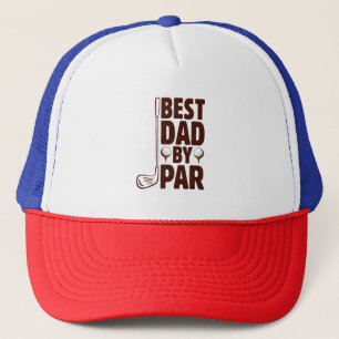 Beste vader van Par Golf papa Trucker Pet