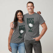 Beste vader van Par Golfer papa Vaderdag T-shirt (Unisex)