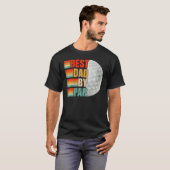 Beste vader van Par  Golfing Golf Vader T-shirt (Voorkant volledig)