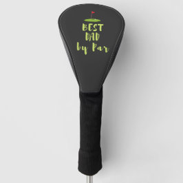 Beste vader van Par met Golf Flag golfer vader   Golfheadcover