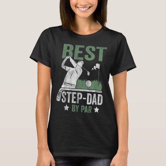 Beste vader van Par Vaderdag Golf Gift T-shirt (Voorkant)