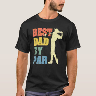  beste vader van Par Vaderdag Golfing T-shirt