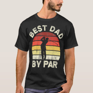 beste vader van Par Vaderdag Golfing T-shirt