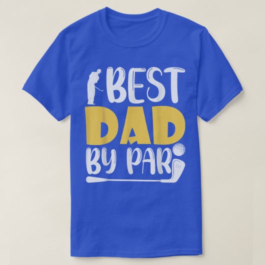Beste vader van Par Weekends Forecast Vader's Golf T-shirt (Design voorkant)
