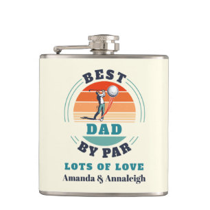 Beste vader van pas-terug van Daughters Golf Heupfles