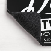 Beste vader van Twins Pro Dept. Super Pap Muismat (Hoek)