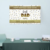 Beste Vader Verjaardag Spandoek (Beurs)