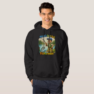 Beste Vader Visser bij het Meer Grappig Cadeau-ide Hoodie