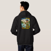 Beste Vader Visser bij het Meer Grappig Cadeau-ide Hoodie (Achterkant volledig)