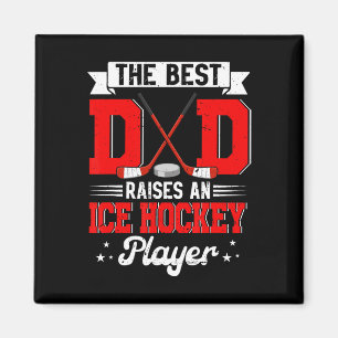 Beste vader voedt een ijshockeyspeler Vaderdag  Magneet