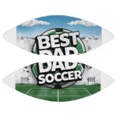 Beste vader voetbal graffiti vaders dag Football (Panelen)