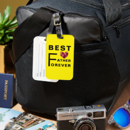Beste vader voor altijd - Bagagelabel