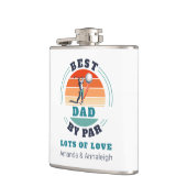 Beste vader voor stuk van Daughters Custom Retro G Heupfles (Links)