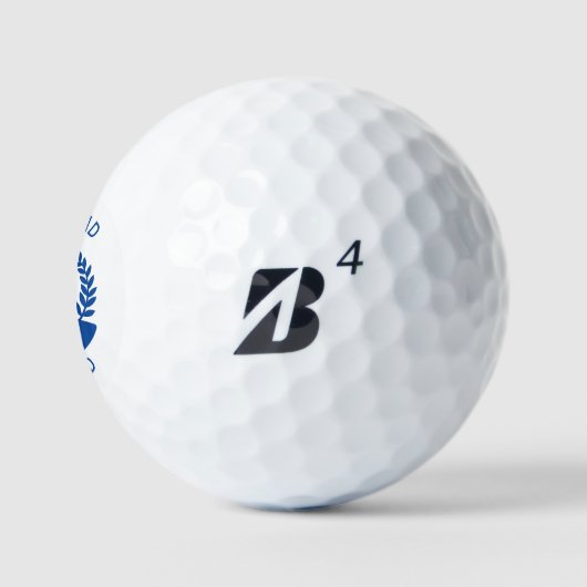 Beste vader Voornaam Golfer Monogram Golfballen (Logo)