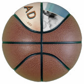 Beste vader Waterverf Vader Foto collage 3 dagen Basketbal (Rechts)