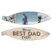 Beste vader Waterverf Vader Foto collage 3 dagen Basketbal (Panelen)