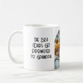 Beste vader wordt opa en aangepaste foto koffiemok (Links)