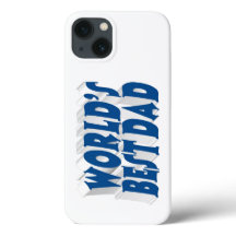 Beste vader zee blauw 3d tekst