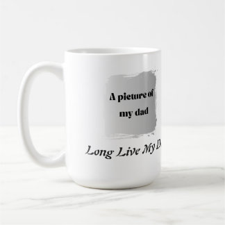Beste Vaderdag cadeau, lang leve mijn vader Koffiemok