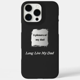 Beste Vaderdag Cadeau, Lang leve mijn vader T-shir iPhone 16 Pro Max Hoesje