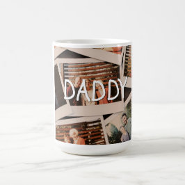 Beste Vaderdag cadeau met gezelfsfoto's Koffiemok