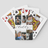 Beste Vaderdag fotocollage van het Manuscript van  Pokerkaarten (Achterkant)