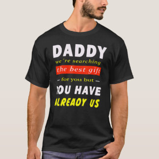 Beste vaderdag Idea 2022 Papa Brithday T-shirt