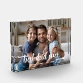 Beste Vaderdag-script voor papa ooit Fotoblokken (Links)