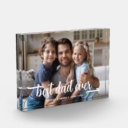 Beste Vaderdag-script voor papa ooit Fotoblokken (Links)