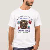 Beste Vaderdag T-Shirt ontwerp online (Voorkant)