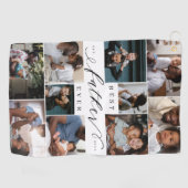 Beste vaders Dag Foto Collage Golfhanddoek (Horizontaal)