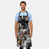 Beste vaders Dag Foto Collage Schort (Gedragen)