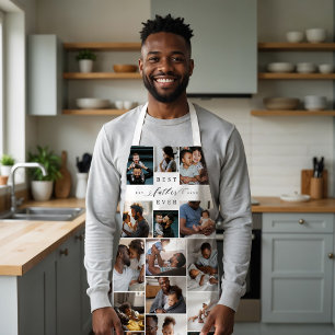 Beste vaders Dag Foto Collage Schort