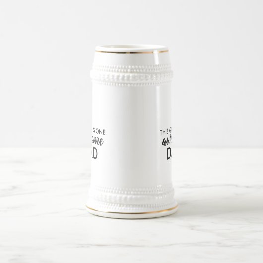 Beste vaders Dag Geweldige vaders cadeau Bierpul (Center)