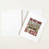 Beste vaders hebben geweldige dochters die paardri planner (Display)