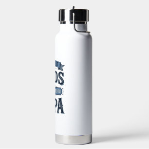 Beste vaders worden gepromoveerd tot Papa Vintage Waterfles