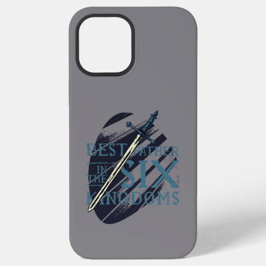Beste vaders zwaard iPhone hoesje (Achterkant)