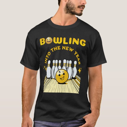 Beste vakantie cadeau voor Bowling liefhebber in h T-shirt (Voorkant)