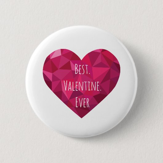Beste Valentijn ooit Button (Voorkant)