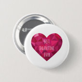Beste Valentijn ooit Button (Voorkant /achterkant)