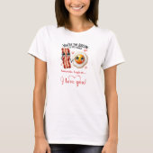 Beste Valentijnscadeau Grappig Eten Dames T-Shirt (Voorkant)