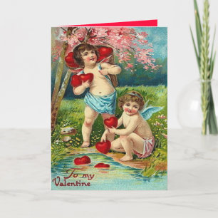 BESTE VALENTIJNSDAG WENSKAARTEN - VICTORIAANS ERA FEESTDAGEN KAART