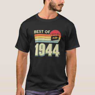 Beste van 1944  Retro Cassettebandje 78e Geboorte T-shirt