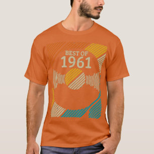 Beste van 1961  Vinyl Record DJ 60th Gift T-shirt