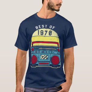 beste van 1970 50ste verjaardag Cassettebandje T-shirt